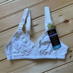 BALI Classic Support White Bra #1